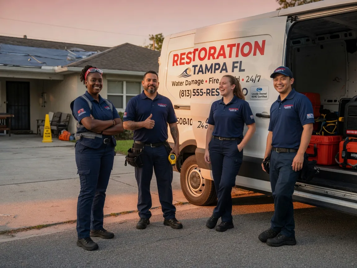 Water Damage Restoration company in Oxly, MO